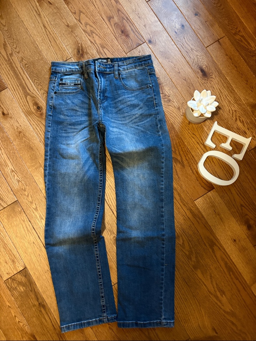 Zoo York Men's Medium Blue Straight Jeans